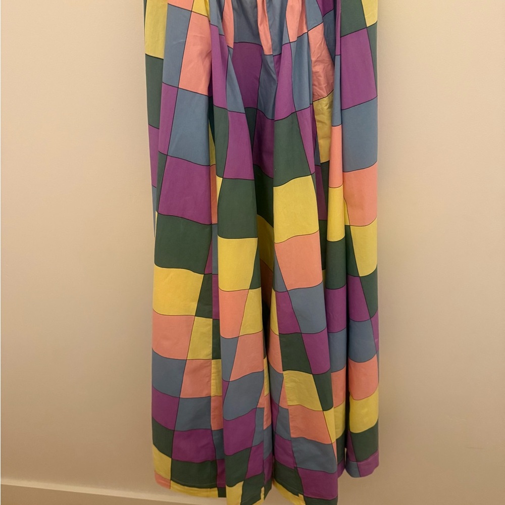S/W/F Colorful Patchwork Maxi Dress - Picture 7 of 9